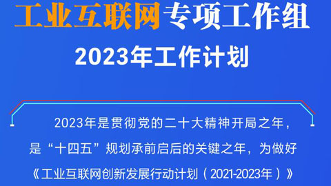 工業(yè)互聯(lián)網(wǎng)專項工作組2023年工作計劃